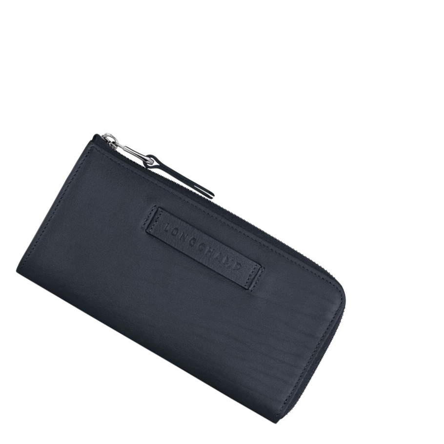 Longchamp 3D Geldbörse Damen Blau | CH-42CBJUP