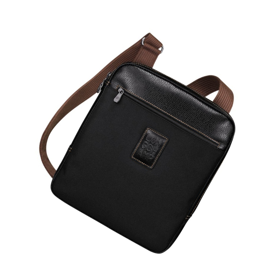 Longchamp Boxford L crossbody taschen Herren Schwarz | CH-28EIUFB