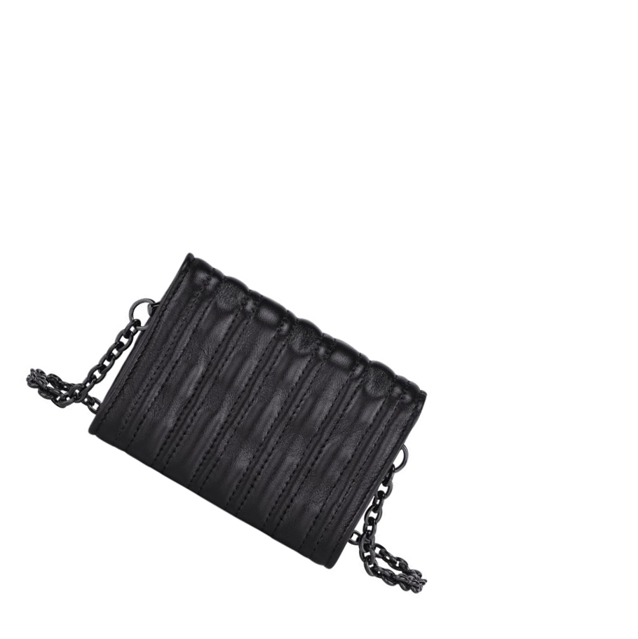 Longchamp Brioche Brieftasche mit Reißverschluss Damen Schwarz | CH-05CYRWJ