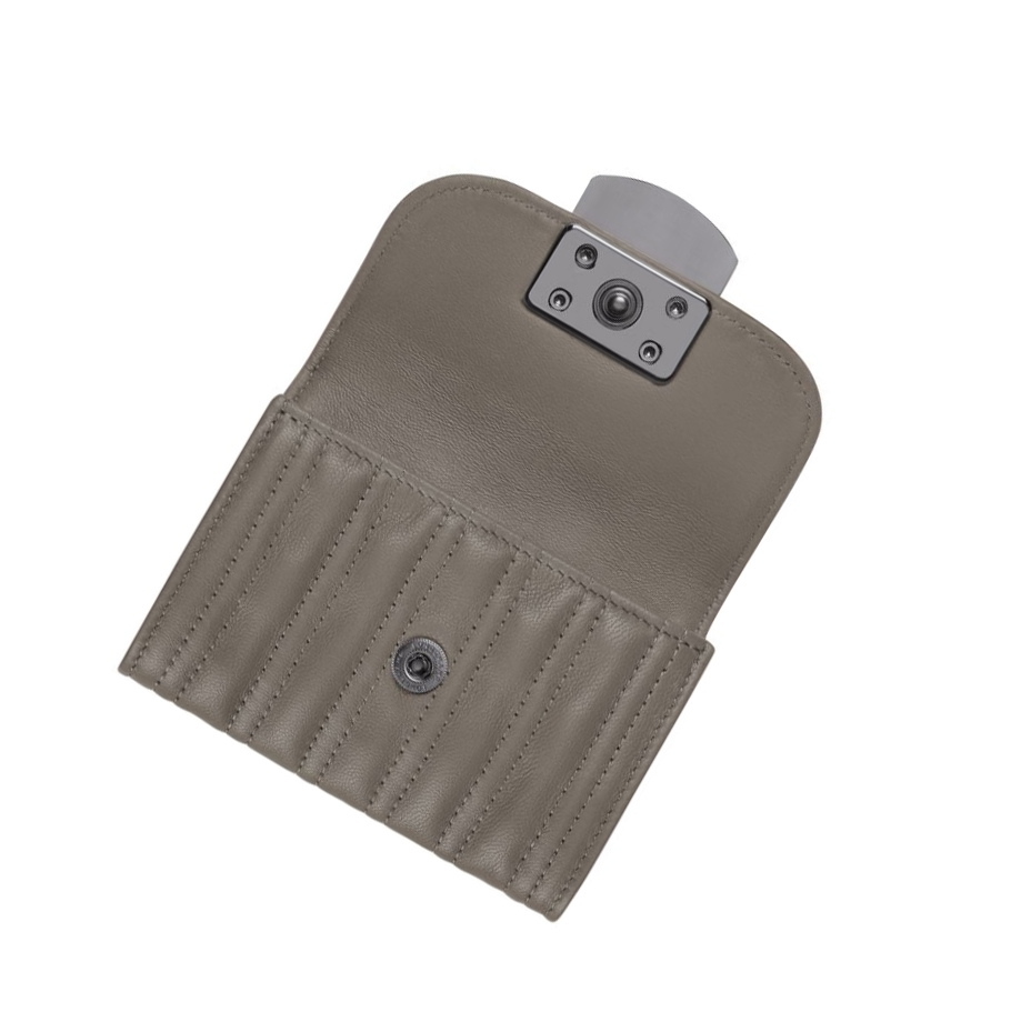 Longchamp Brioche Kartenhalter Damen Grau | CH-47KQRXE