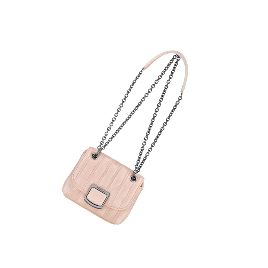 Longchamp Brioche XS crossbody taschen Damen Hellrosa | CH-06DJCUZ
