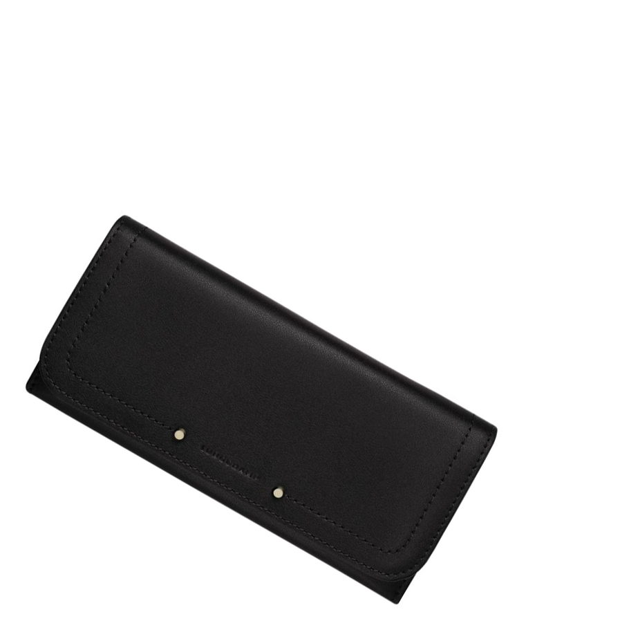Longchamp Cavalcade Geldbörse Damen Schwarz | CH-12NIMUA