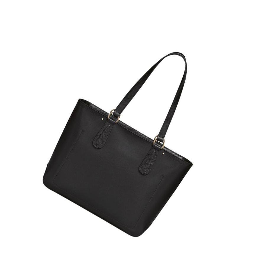 Longchamp Cavalcade Shopper Damen Schwarz | CH-60VFZNA