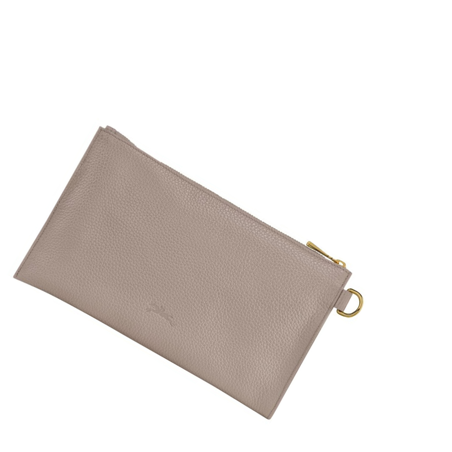 Longchamp Le Foulonné Beuteltasche Damen Grau | CH-48SYAGD