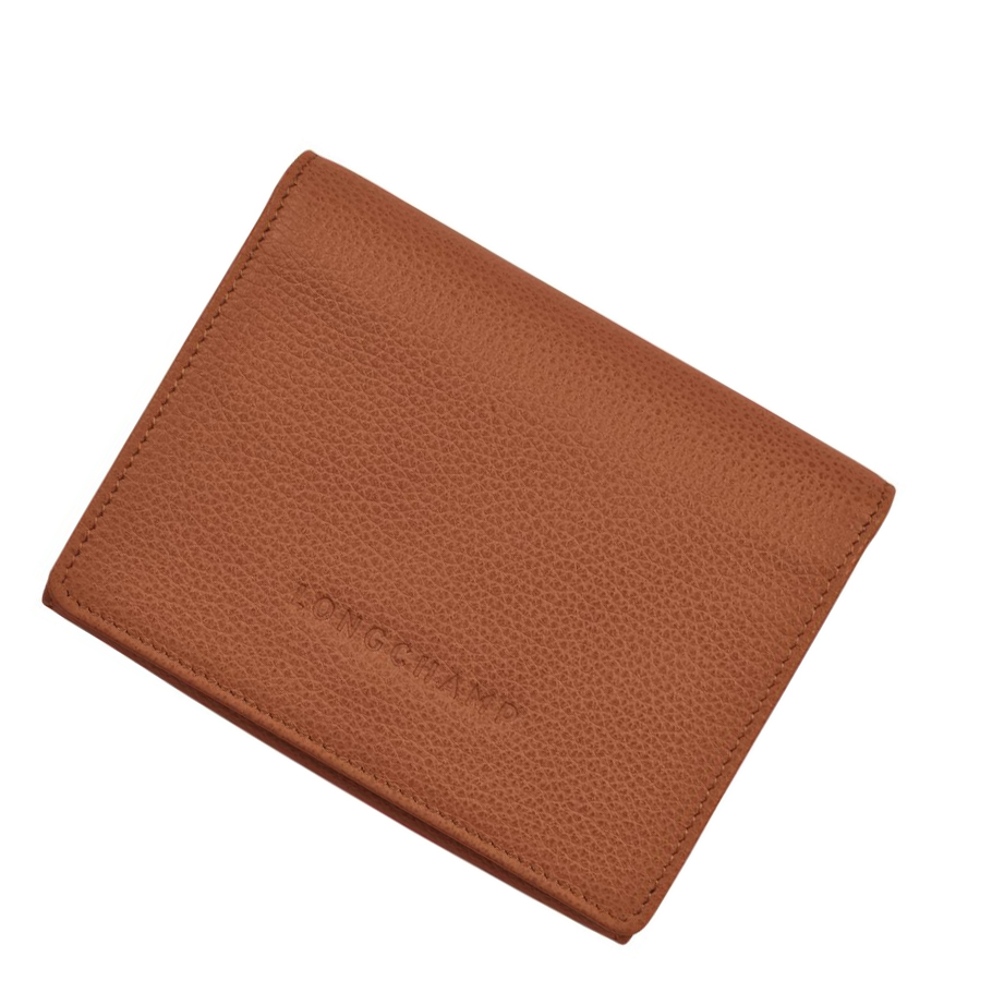 Longchamp Le Foulonné Geldbörse Damen Braun | CH-76MRTXK