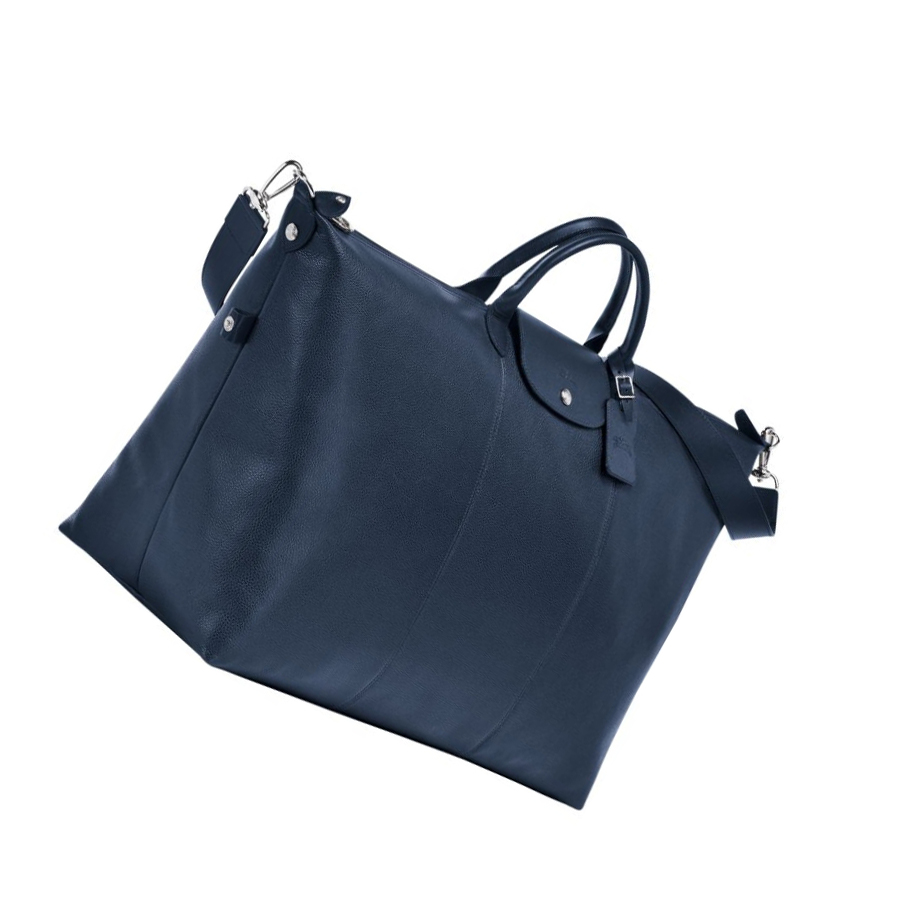 Longchamp Le Foulonné L Reisetaschen Herren Navy | CH-39VHSFP