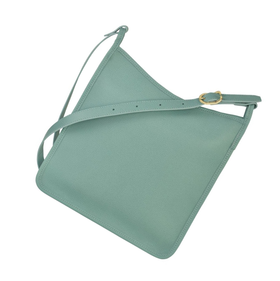 Longchamp Le Foulonné L crossbody taschen Damen Blau | CH-59DEPYQ