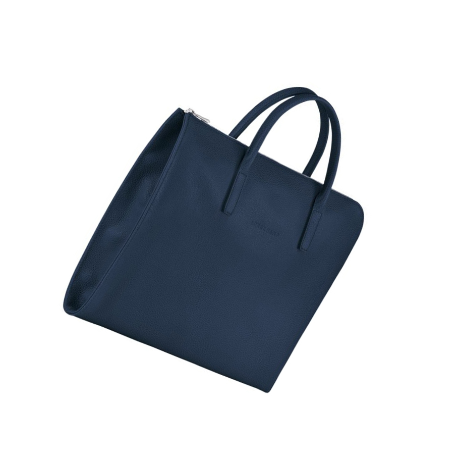 Longchamp Le Foulonné S Aktentaschen Herren Navy | CH-84KBVPG