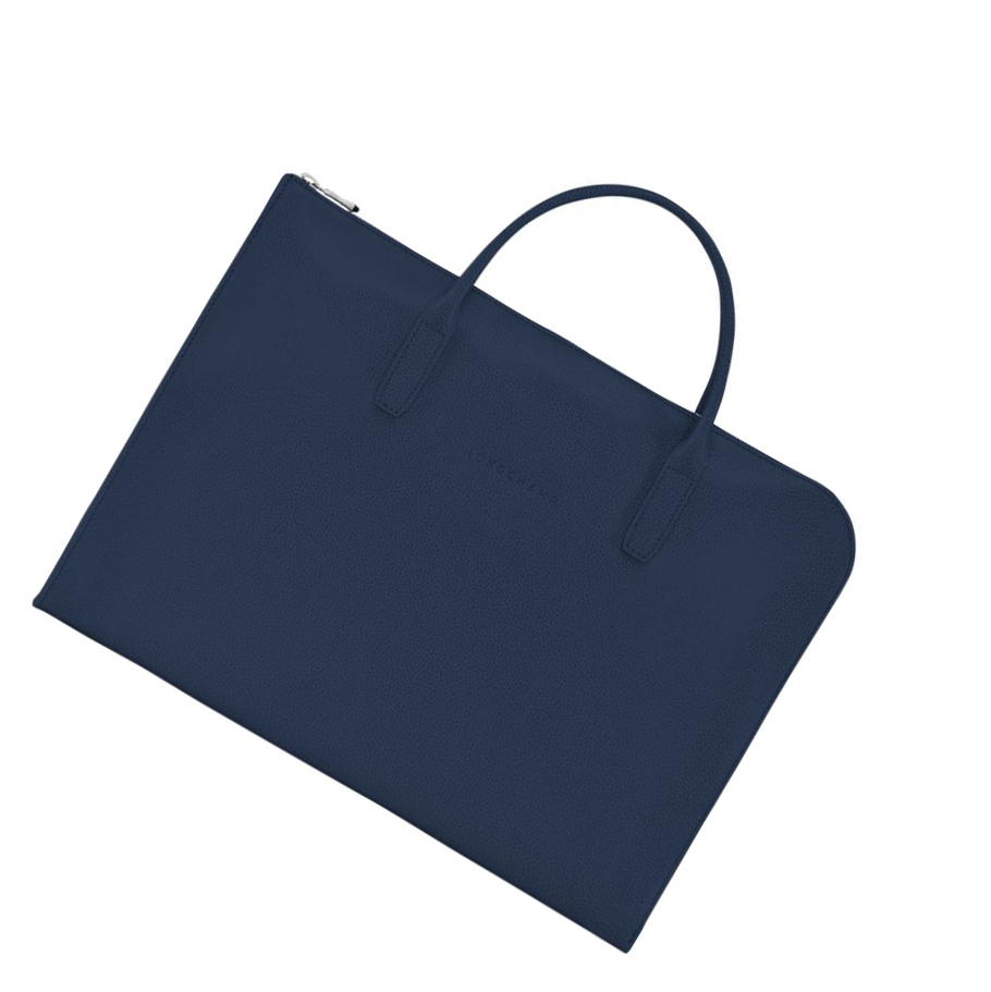 Longchamp Le Foulonné S Aktentaschen Herren Navy | CH-84KBVPG