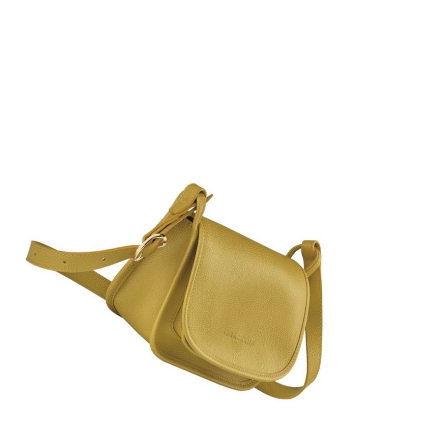 Longchamp Le Foulonné S crossbody taschen Damen Gelb | CH-29PSQTN