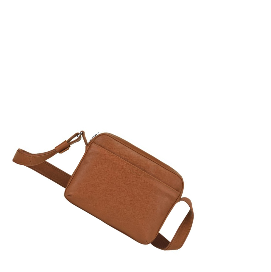 Longchamp Le Foulonné crossbody taschen Herren Braun | CH-27HPFNA