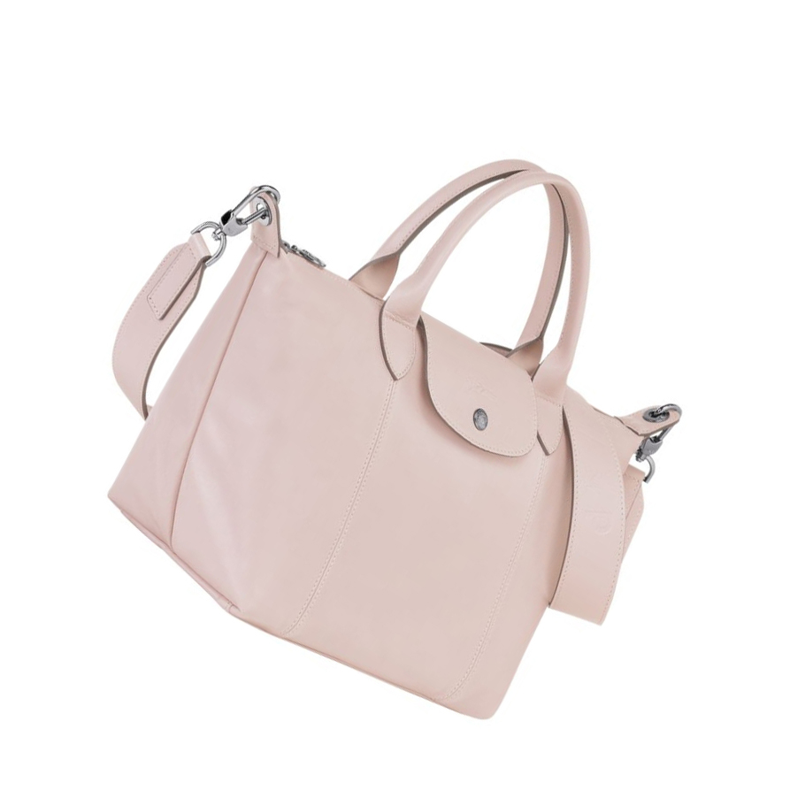 Longchamp Le Pliage Cuir S Handtasche Damen Rosa | CH-41LBSWC
