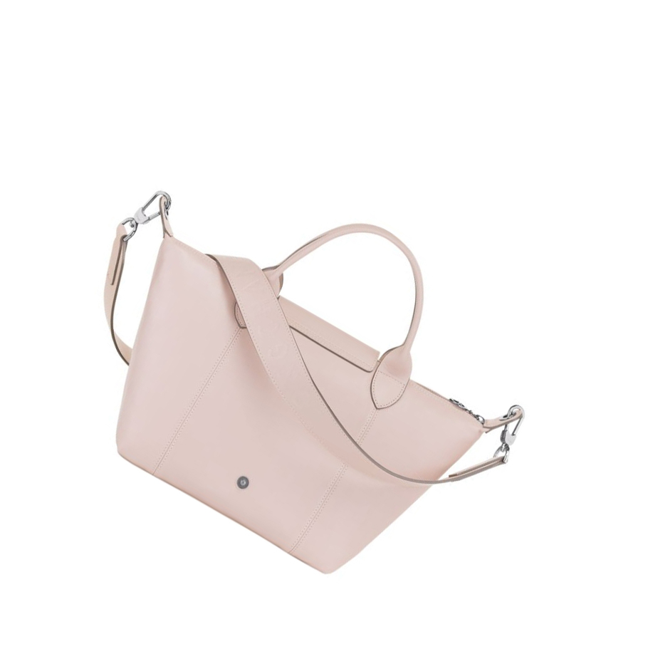 Longchamp Le Pliage Cuir S Handtasche Damen Rosa | CH-41LBSWC