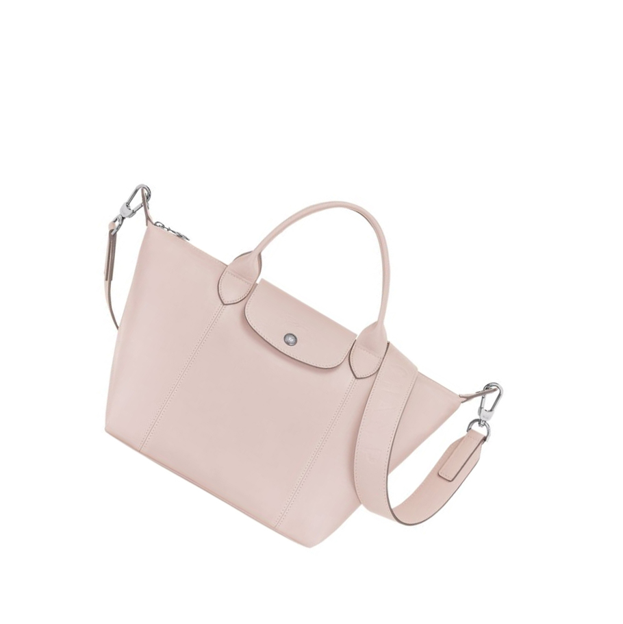 Longchamp Le Pliage Cuir S Handtasche Damen Rosa | CH-41LBSWC