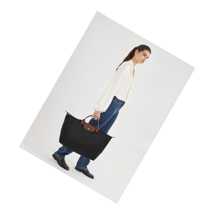 Longchamp Le Pliage L Reisetaschen Herren Schwarz | CH-46MCTGA