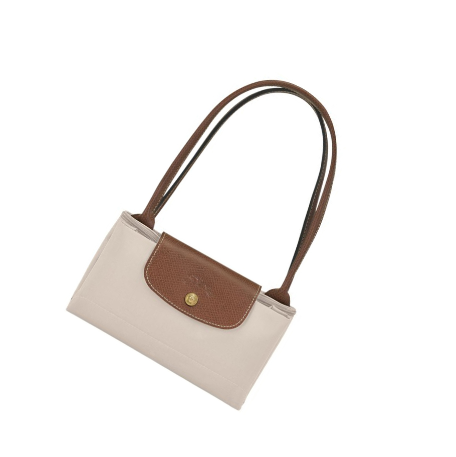 Longchamp Le Pliage Original S Schultertaschen Damen Beige | CH-70HULVK