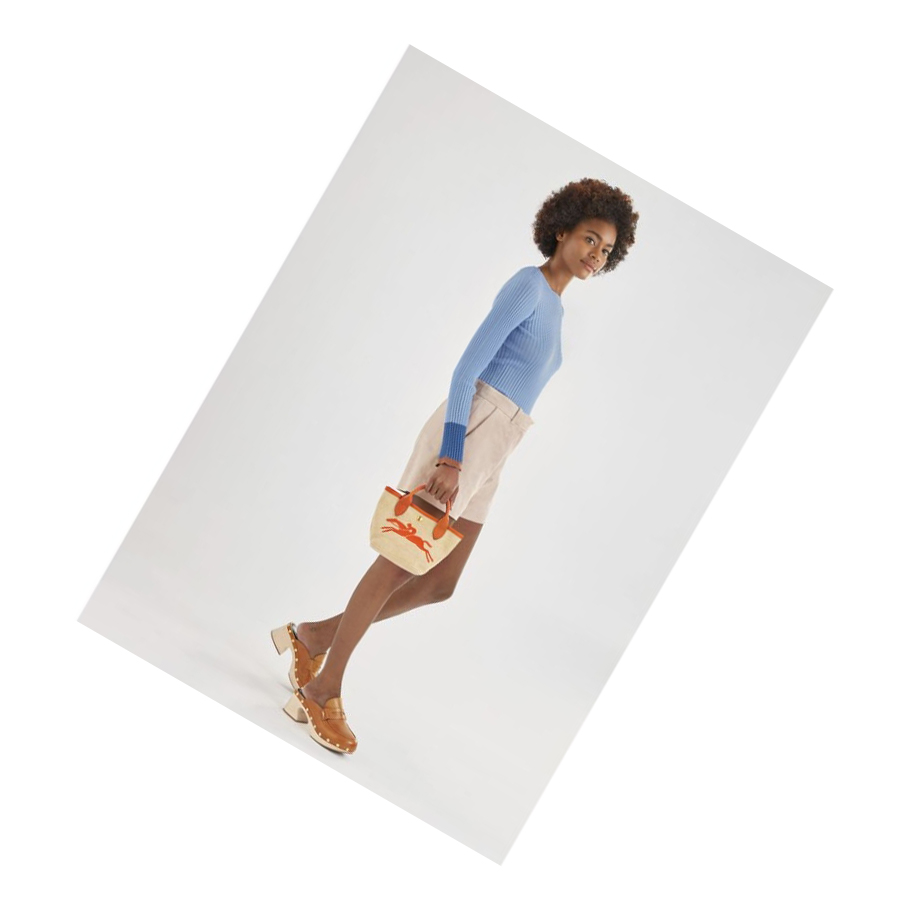 Longchamp Le Pliage Paris - Saint-Tropez Handtasche Damen Orange | CH-04IHNTK