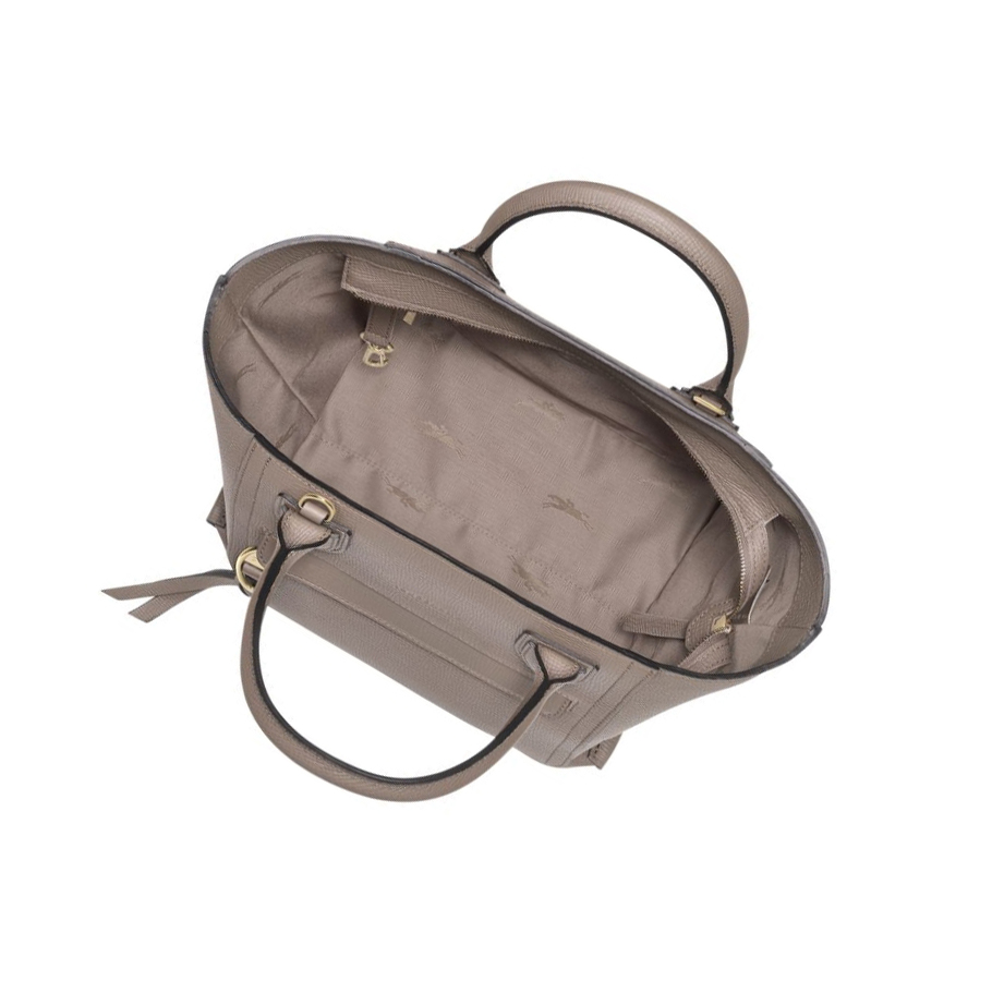 Longchamp Mailbox M Handtasche Damen Braun | CH-17YZHKP