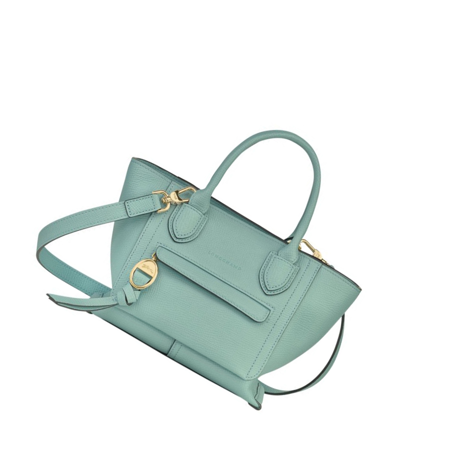 Longchamp Mailbox S Handtasche Damen Blau | CH-93CLVAM