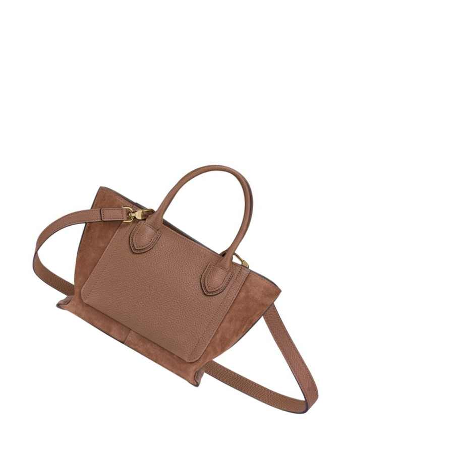 Longchamp Mailbox S Handtasche Damen Braun | CH-02MXJZA