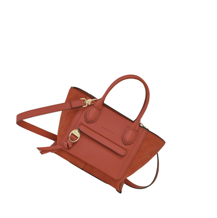 Longchamp Mailbox S Handtasche Damen Orange | CH-61IYLRO