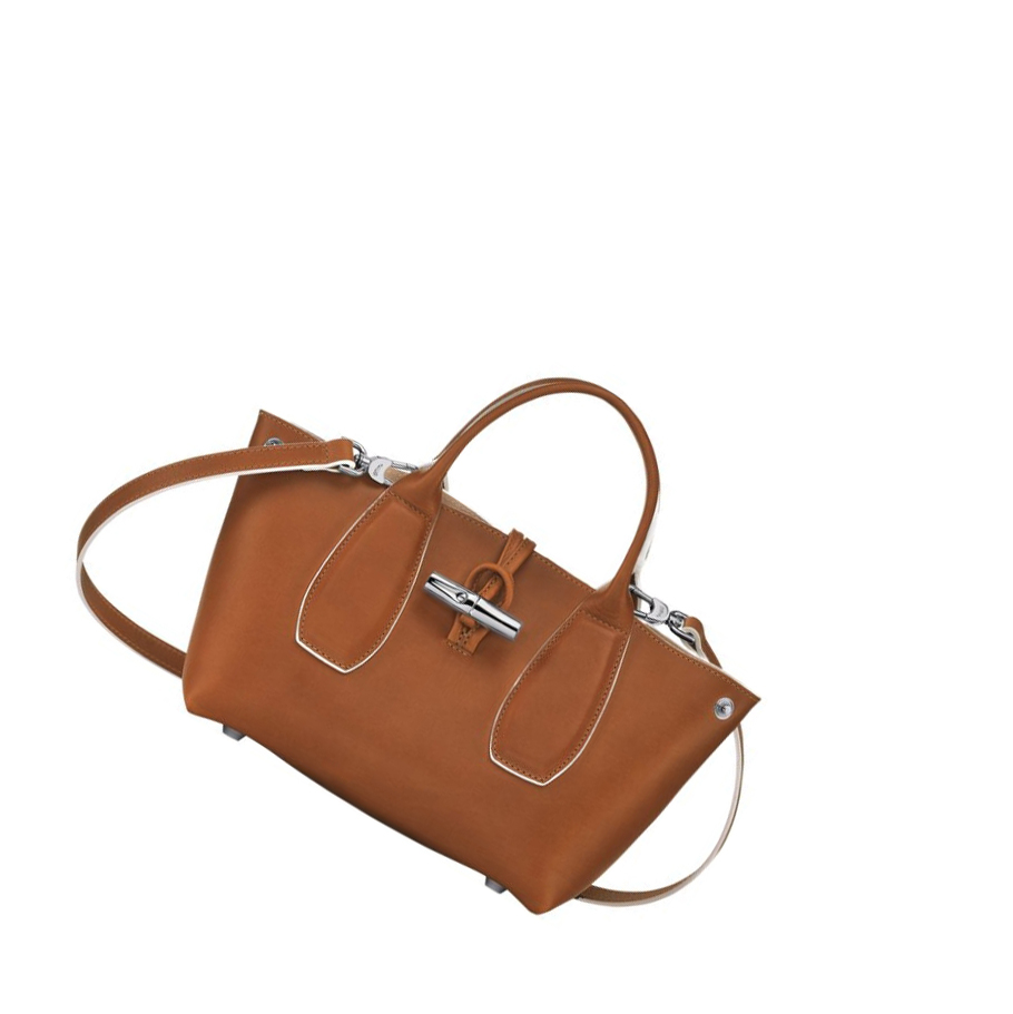 Longchamp Roseau S Handtasche Damen Braun | CH-75PYUCE