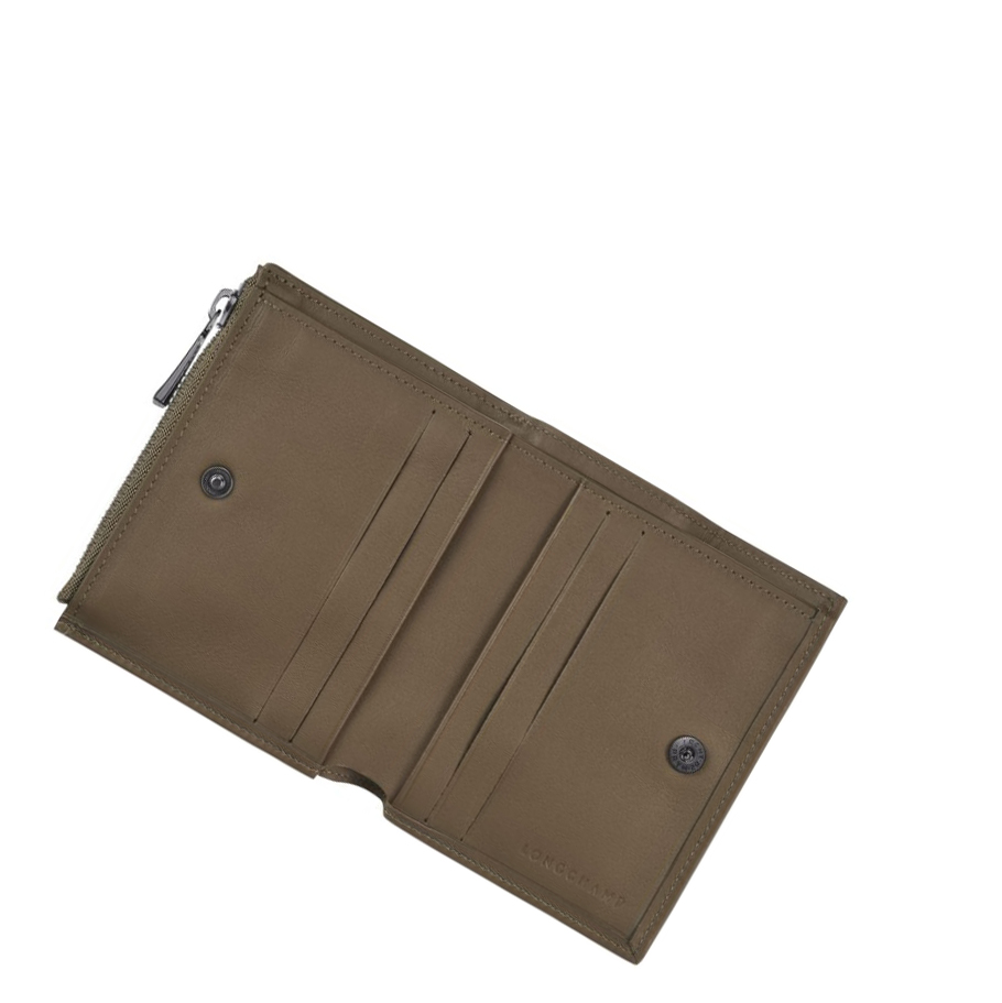 Longchamp Roseau Shadow Geldbörse Damen Braun | CH-56JLZPY