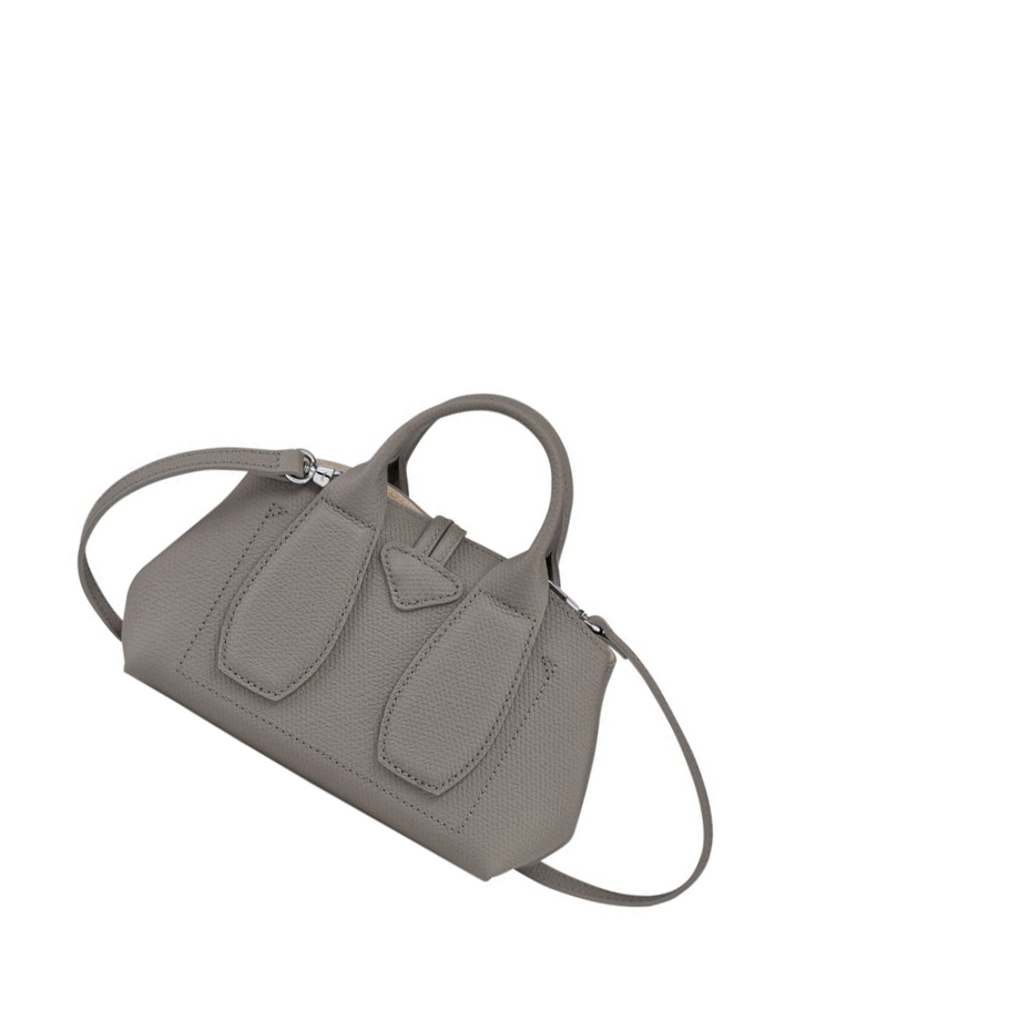 Longchamp Roseau XS Handtasche Damen Grau | CH-23FIMCQ