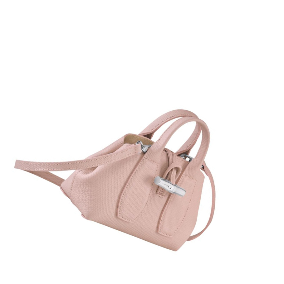 Longchamp Roseau XS Handtasche Damen Hellrosa | CH-96VOQFZ