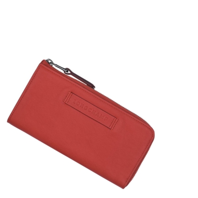 Longchamp 3D Geldbörse Damen Rot | CH-63GKSEH