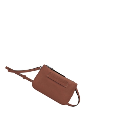 Longchamp 3D crossbody taschen Damen Braun | CH-72UAKQH