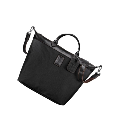Longchamp Boxford Reisetaschen Damen Schwarz | CH-64JRLZY