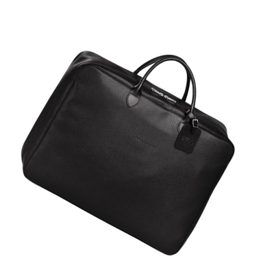 Longchamp Le Foulonné Reisetaschen Damen Schwarz | CH-36QRJBI