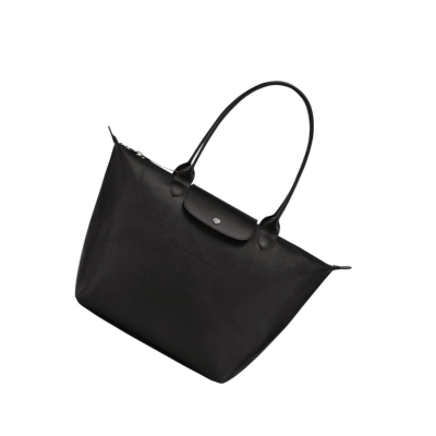 Longchamp Le Pliage City L Shopper Damen Schwarz | CH-37RZNVD