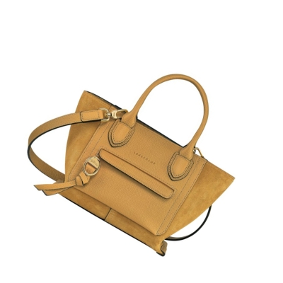 Longchamp Mailbox S Handtasche Damen Braun | CH-04TBDFS